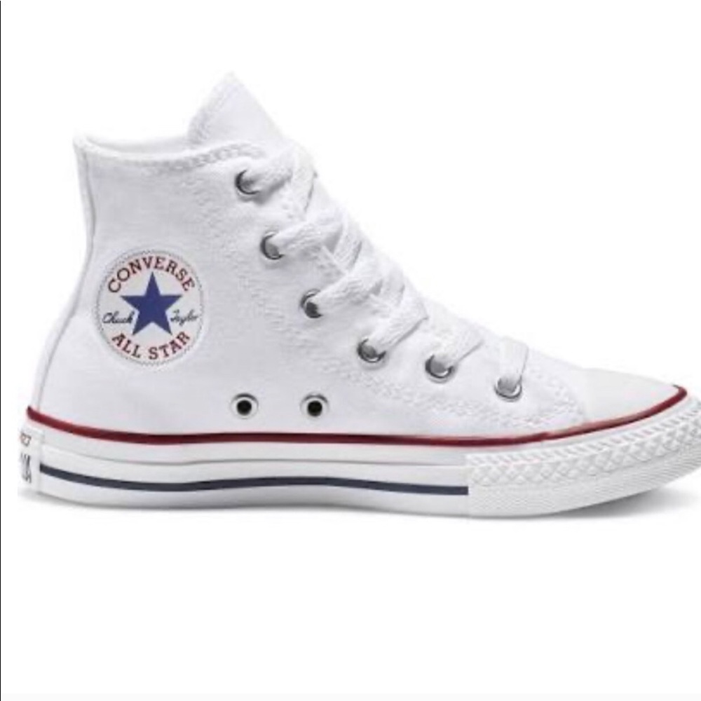 White High Top Converse